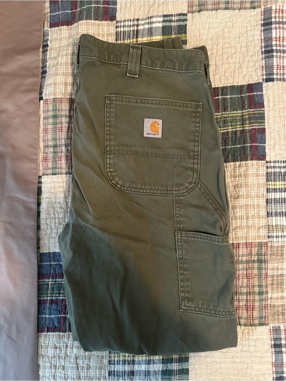 Carhartt Men's Olive Utility Cargo Pants